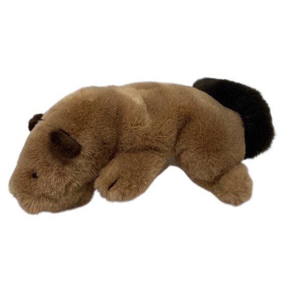 🐙 GUND Stuffed Beaver Hand Puppet - Picture 3 of 13